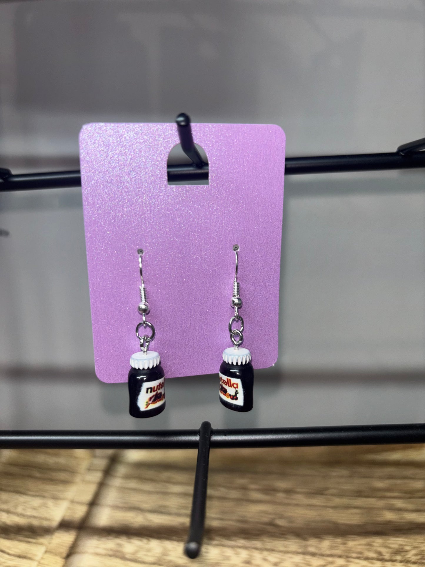 Nutella earrings