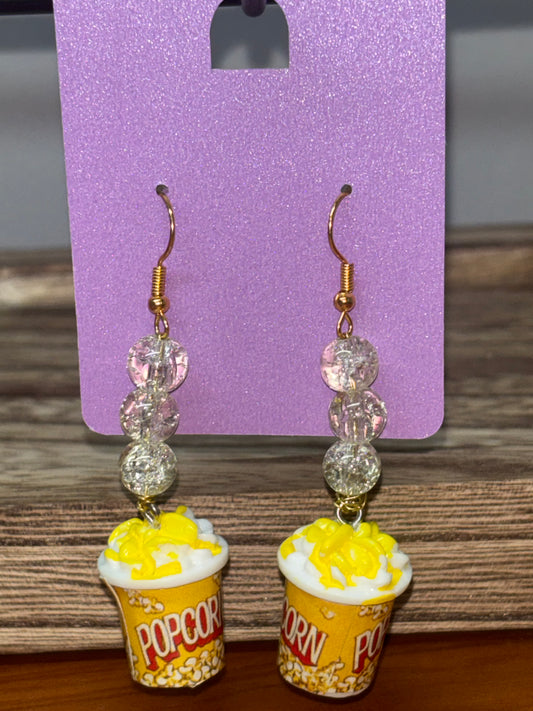 Popcorn earrings